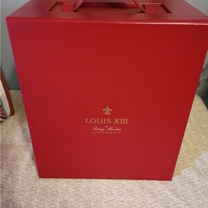 Louis XIII Red Box and Bottle
